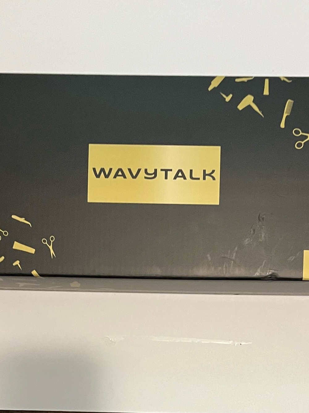 WAVYTALK Hair Tool Box in Black and Gold